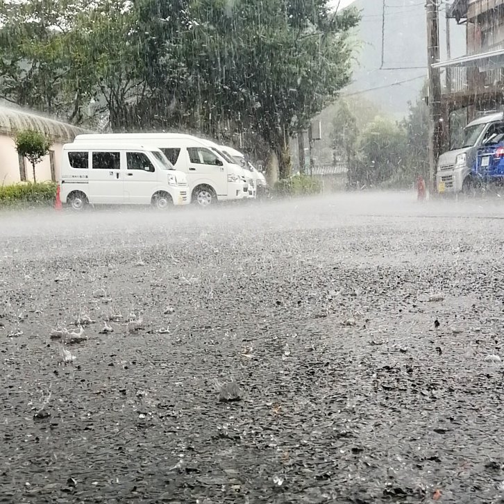 大雨８月12日